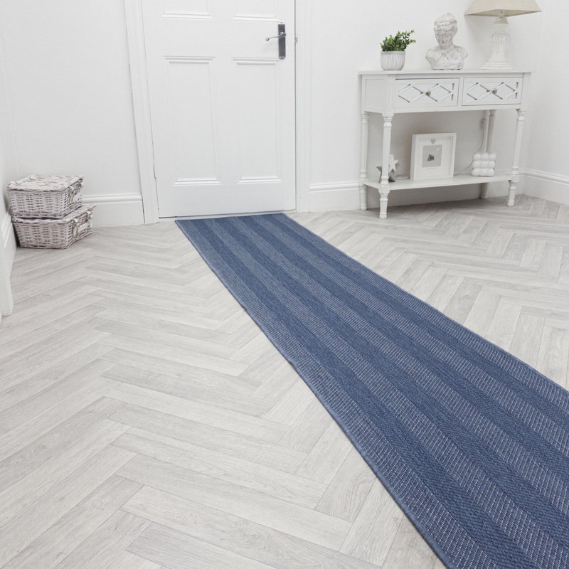 Runner Striped Flatweave Area Rug, Runner 60 x 300 cm