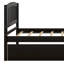 Lit simple avec lit gigogne en bois-330577362