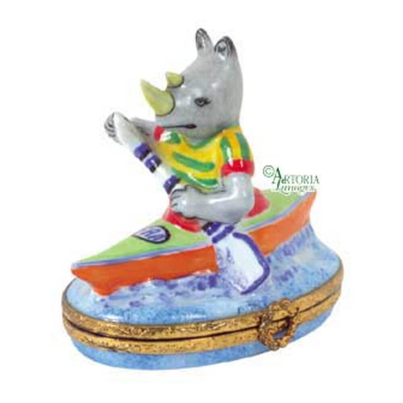 Sports Handmade Ceramic Decorative Box