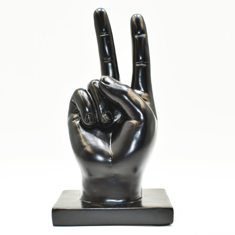 Sculpture Adam & Friends Home Decor | 1 pièce, Noir