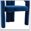 Chaise d'appoint rembourrée en tissu de conception contemporaine avec empreinte circulaire confortable pour un usage résidentiel et commercial-719034122