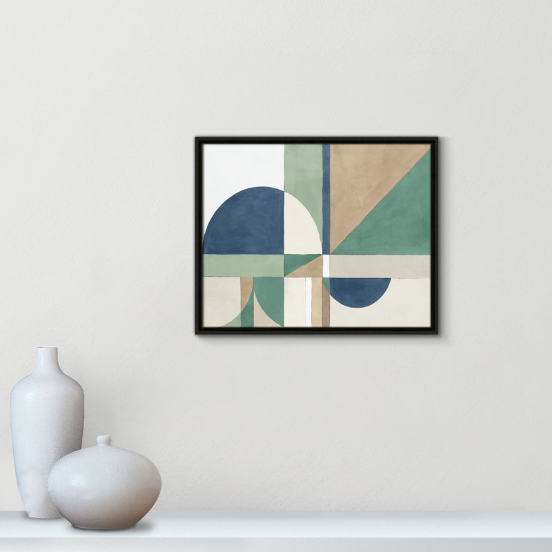 Floater Frame Canvas, 17.5" H x 21.5" W x 2" D, Espresso Framed