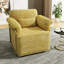 Fauteuil demi-tonneau rembourré et pivotant-41376914