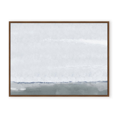 Coastal Retreat Silver Seas: Abstract Oceanscape