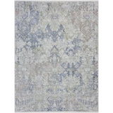 Shorthill Hand Knotted Wool Area Rug