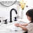 2 Handle Modern Matte Black Bathroom Faucet-124794806