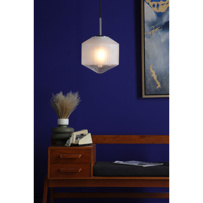 Amondre 1 - Light Polished Chrome Pendant