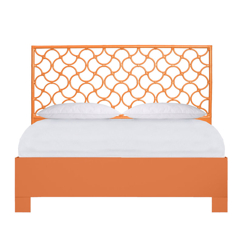 Mar Standard Bed, Citrus Orange, King