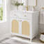 Meuble-lavabo 30 po avec lavabo en céramique
