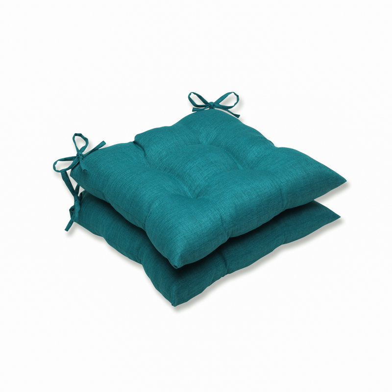 Coussin de chaise Renelda, Bleu sarcelle