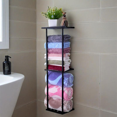 24 cm Steel Wall Mounted Towel Rack