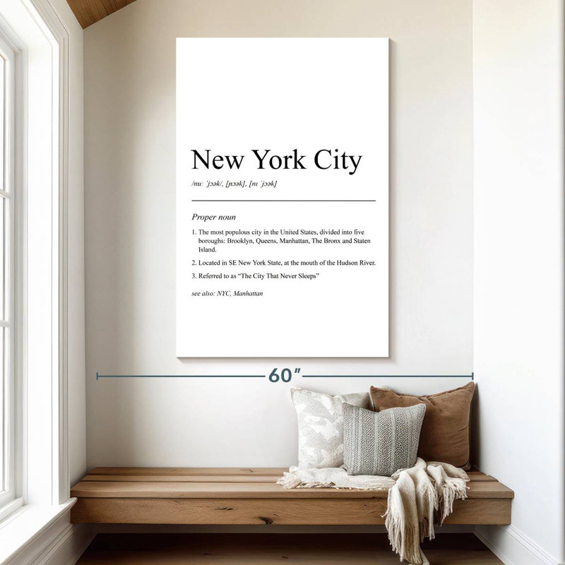 Définition Sirci NYC, H 51 po x l 34 po