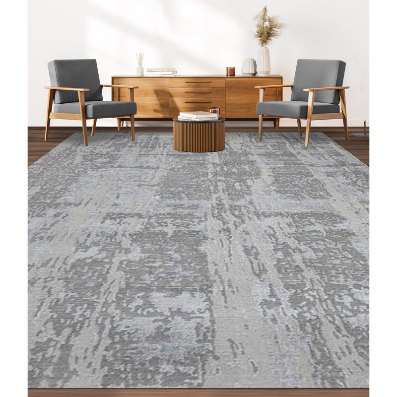 Abstract Area Rug, Rectangle 2' x 3'