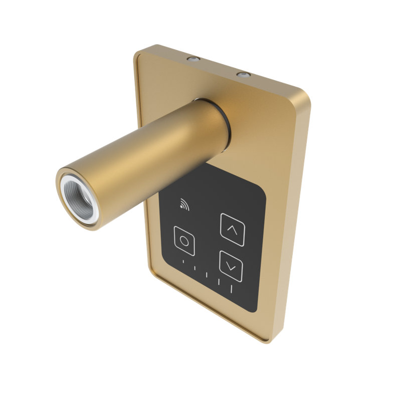 Touch Digital Heat Controller, Satin Brass