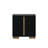 Steeler BB6F70EB489C45919EE4CF254E68DE96 NIGHTSTAND , Black/Gold