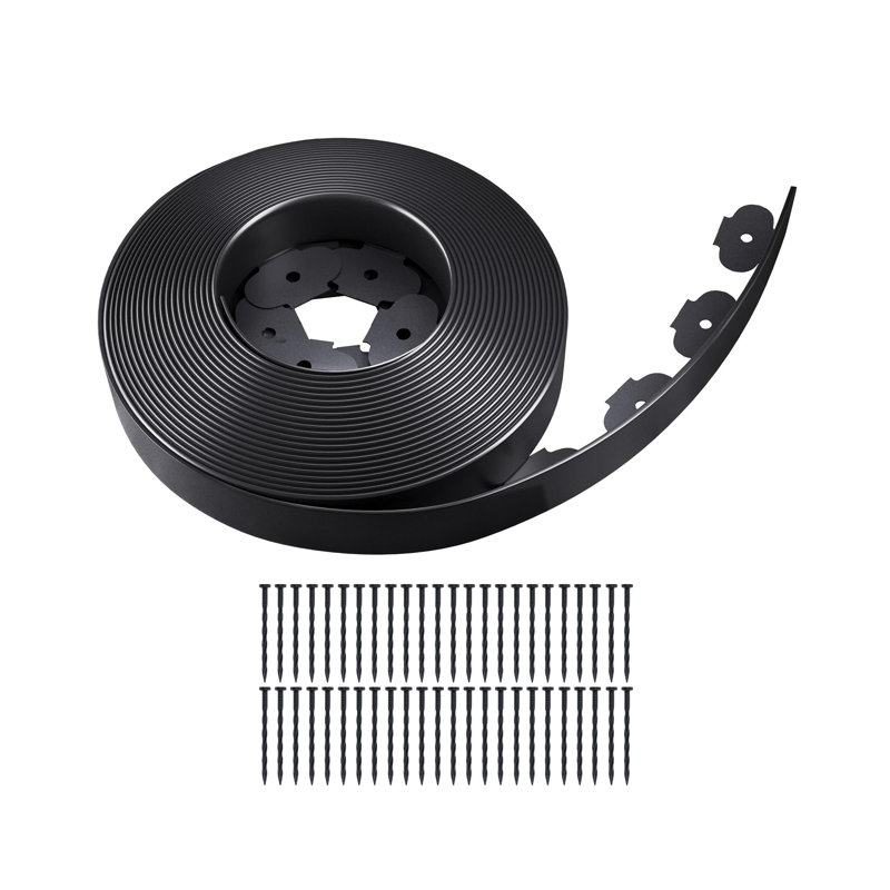 12 cm H Plastic Lawn Edging Fencing