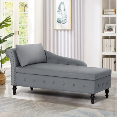 Chaise longue rembourrée Hayliegh