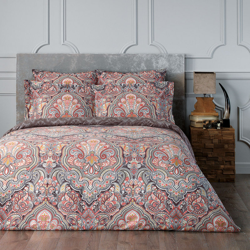 Marrakech 100% Cotton Damask Flat Sheet