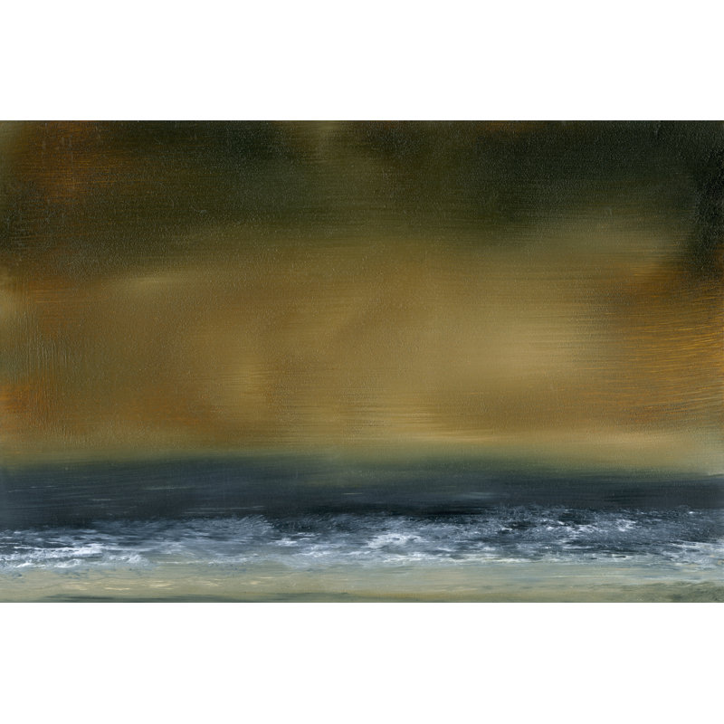 Sea View VIII - Wrapped Canvas Painting, 30cm H x 46cm W