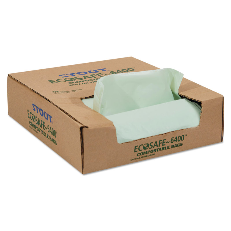 Sacs à compost stout ecosafe-6400 30 gal., 30 po x 39 po