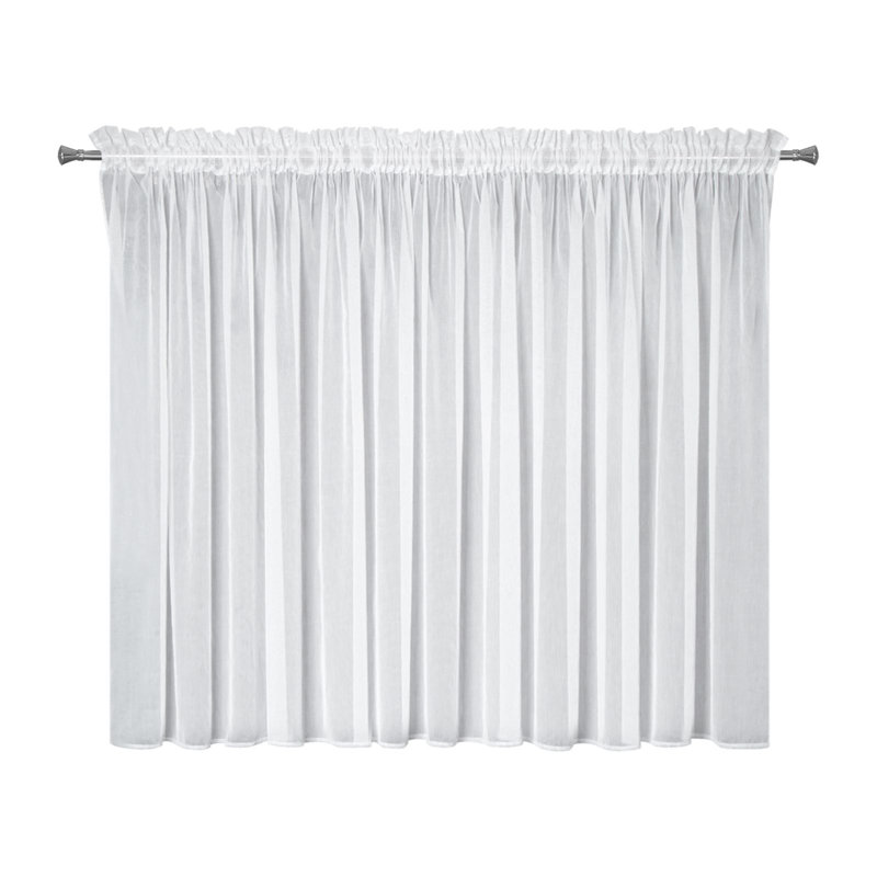 Kaynat Sheer Curtain Single Panel, 145cm H x 400cm W