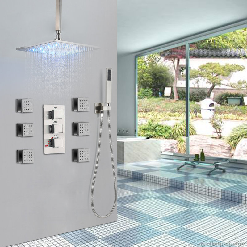 Robinet de douche avec valve brute