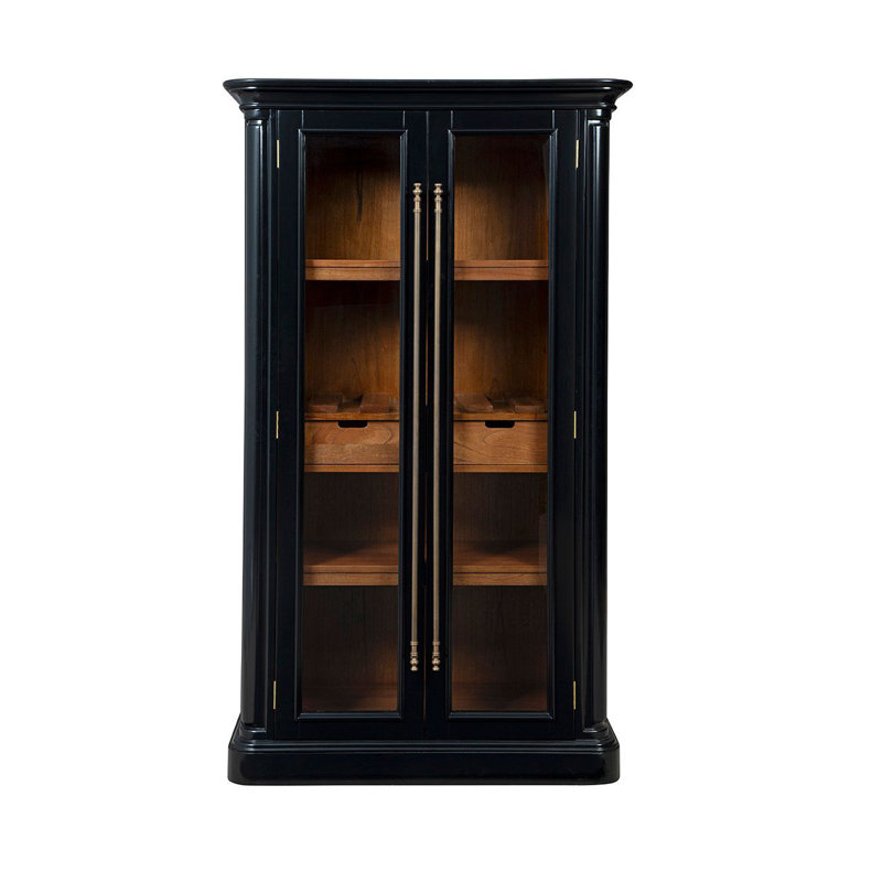 Gwindolyn 77" Tall Cabinet, Black