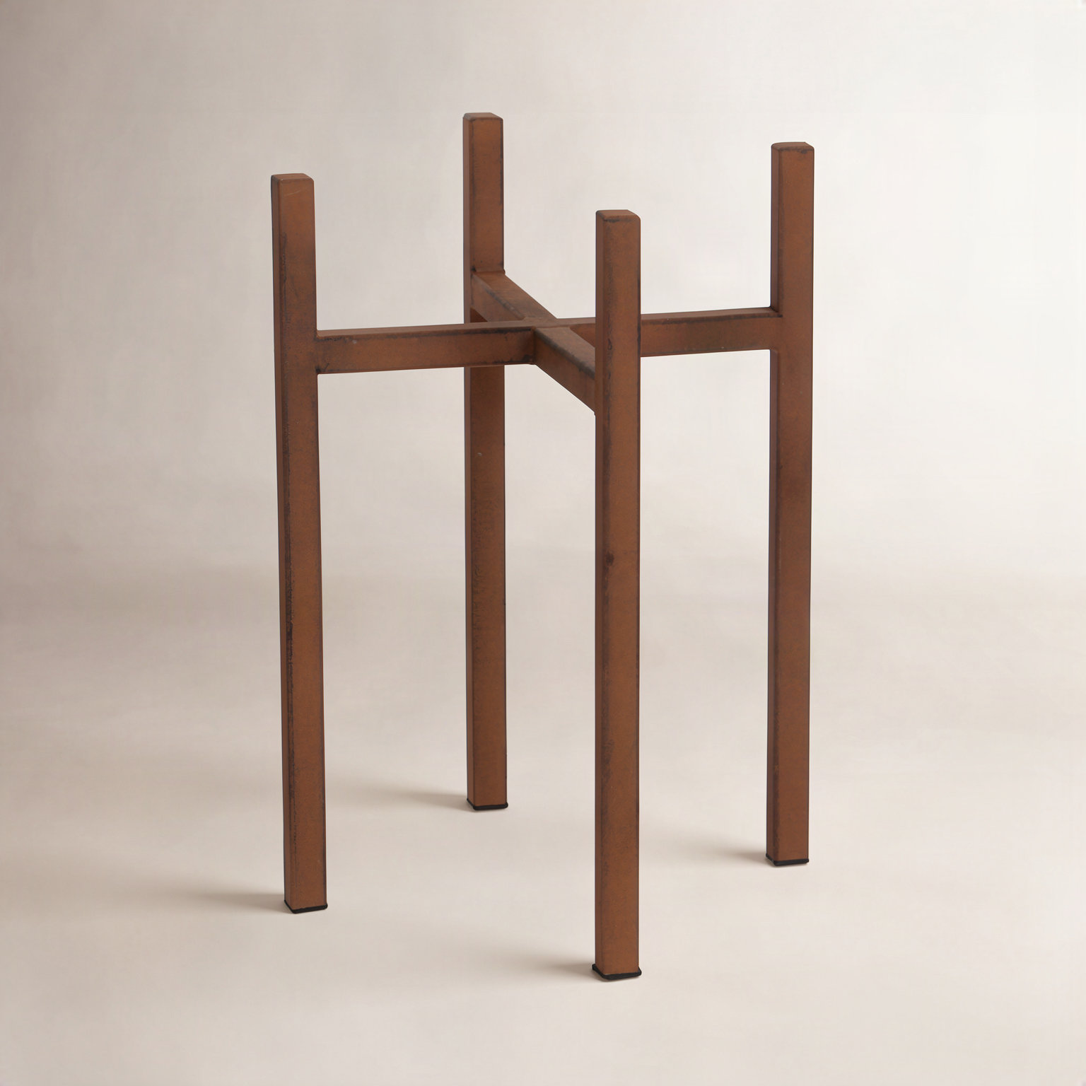 Kimbell Metal Plant Stand, 9.84" H x 6.5" W x 6.5" D