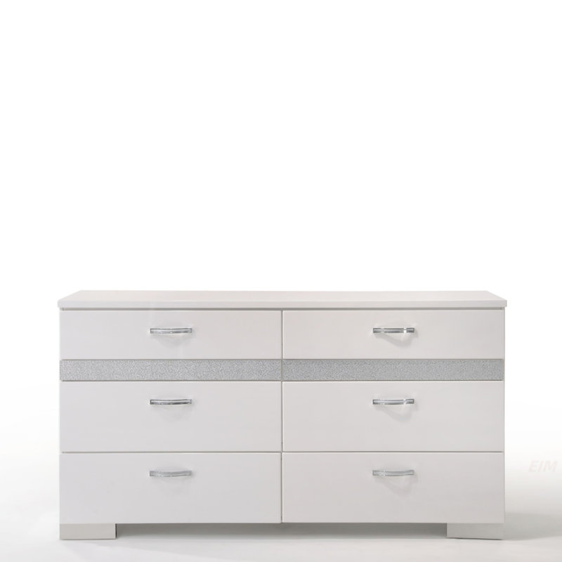 Commode Naima II pour garde-robe, salon, couloir (commode)