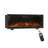 Electric Fireplace with Remote Control, Timer, 12 Flames, Touch Screen, Linear Fireplace Heater Wall Mounted / Recessed / Freestanding-606355421