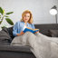  Darcy Tassel Blanket/Throw For Sofa Chair Bed Charcoal-1572176923-1572176926