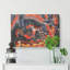 Phoenix by Katsushika Hokusai - Wrapped Canvas-55325593