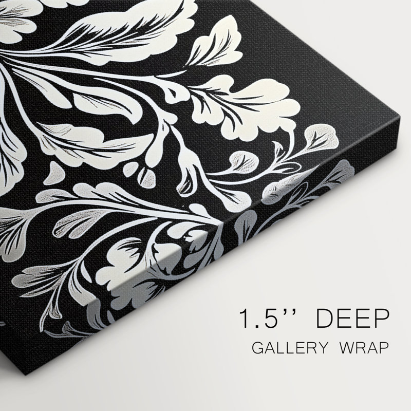 Botanical Series-CXLV III - Toile tendue avec châssis - Prêt à être accroché, H 16 po x l 32 po