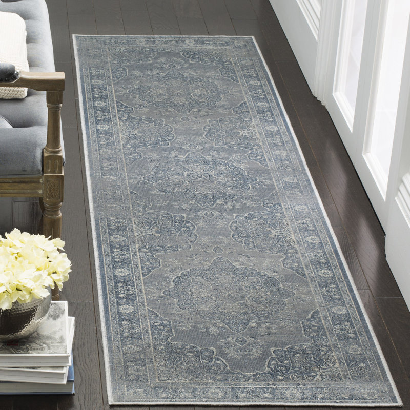 Mancia Vintage Performance Oriental Rug, Runner 2'2" x 12'