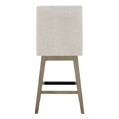 Bethea Upholstered Swivel Counter Stool
