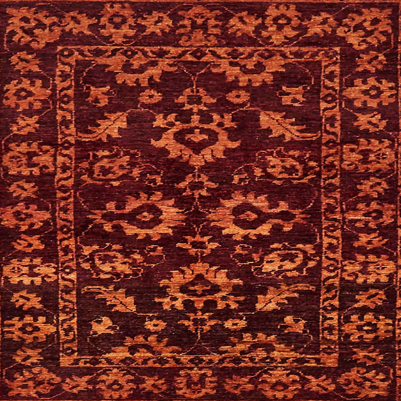 Abstract Indoor Rug, Square 7'