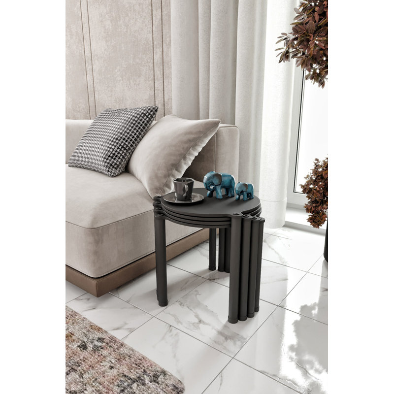 Annajoy Coffee Table, Black
