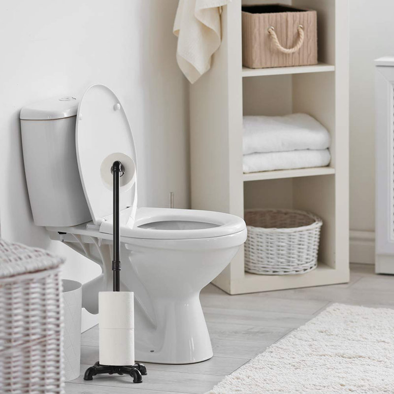 Porte-papier hygiénique sur pied