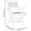 Monsen Folding Garden Chairs 4 pcs 55x62x90 cm Solid Wood Teak