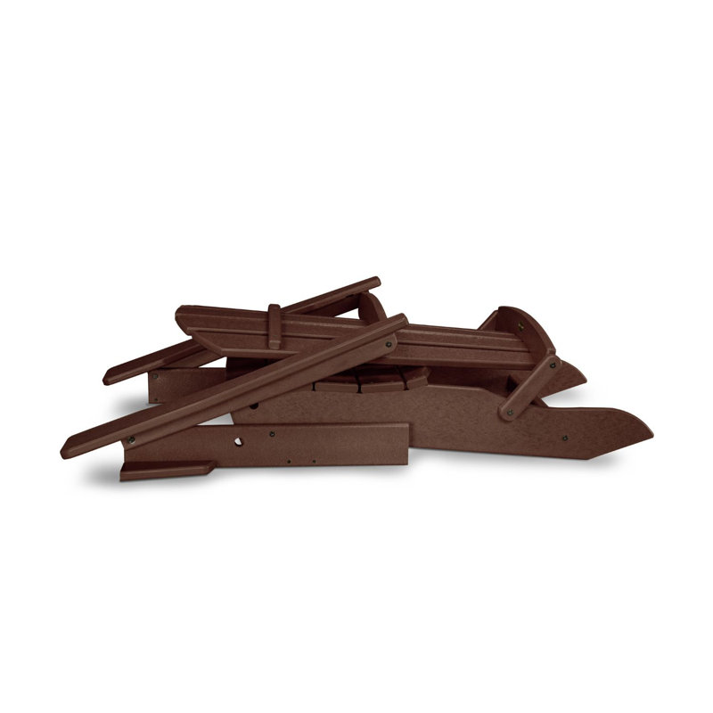 Adirondack pliant POLYWOOD Palm Coast, Acajou