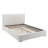 Upholstered Bed - Queen Size - Cream Boucle Performance Fabric