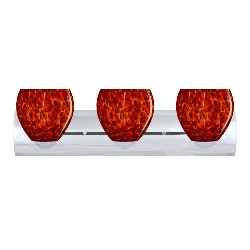 Danilo 3 - Light Dimmable Bath Bar, Satin Nickel, Carrera, Incandescent