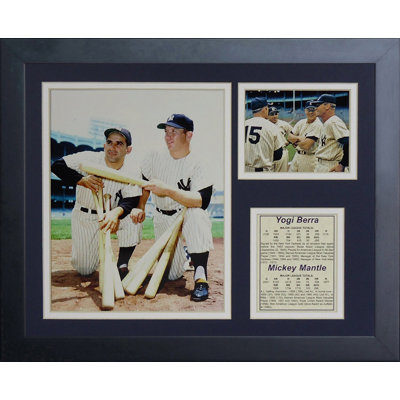 Souvenirs encadrée yogi berra-mickey manteau