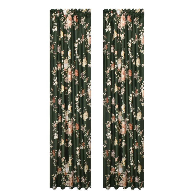 Brianna Curtain Panel Pair, 41" W x 95" L