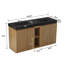 Meuble-lavabo double 72 po avec surface solide-140117336-140117330