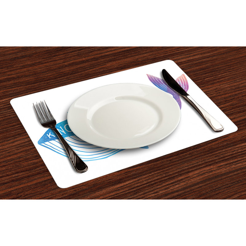 Polyester Animals/Nature Rectangle Placemat