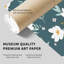 Impression florale de printemps scandinave sans cadre-1043088087
