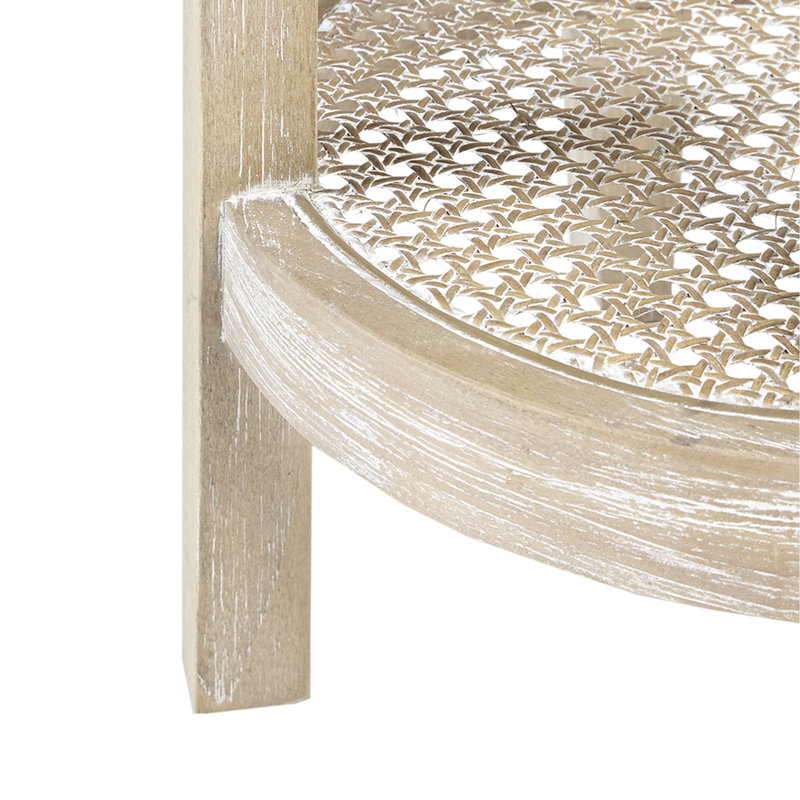 Table d'appoint, plateau en placage de frêne de 21 po de diamètre, pieds en bois massif de blé récupéré, hauteur de 24 po, plateau de meuble de salon, pieds en blé, H 21 po x 24 po, décor