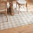Lavande Plaid Wool Area Rug-787079660
