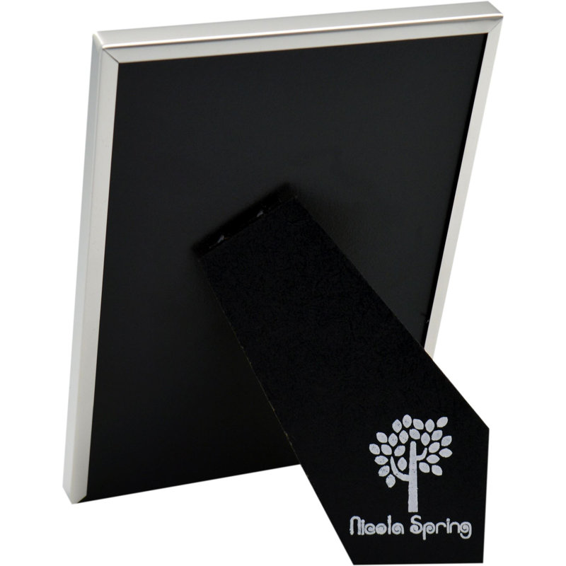 Silver Clip Picture Frame, 18.5cm H x 13.5cm W x 1cm D